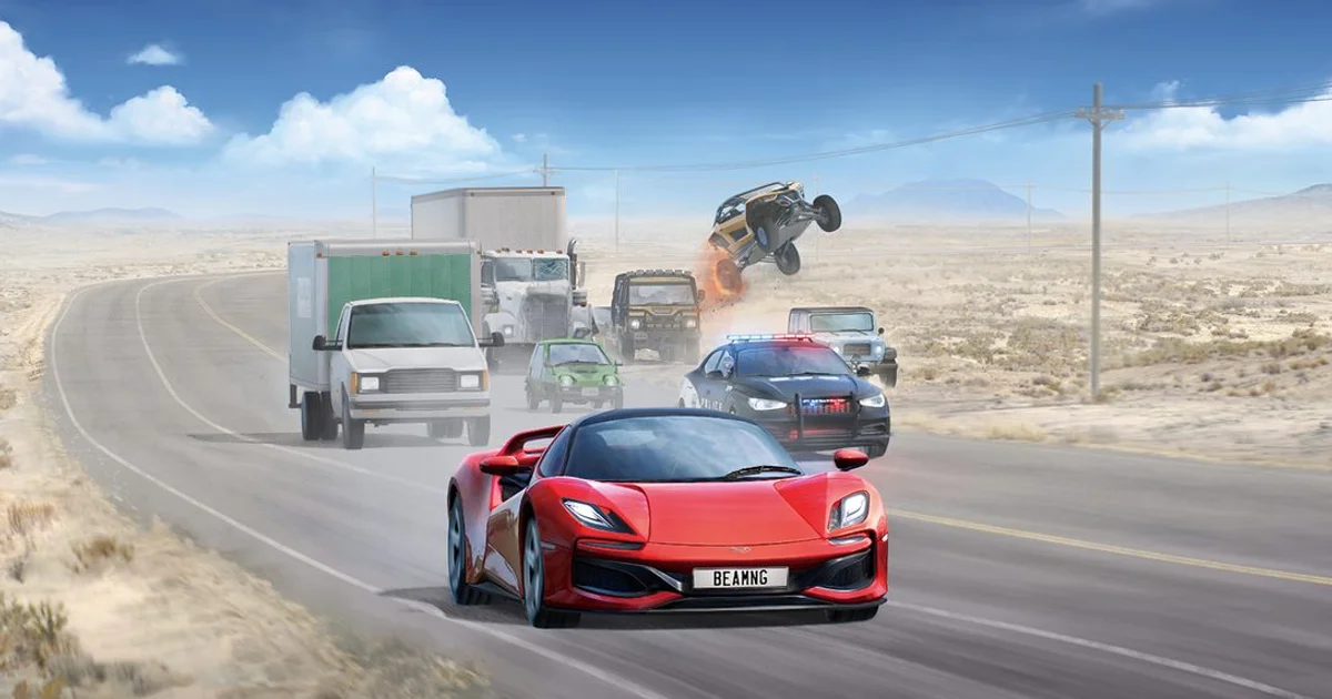 BeamNG.drive on PS5: Bringing a 2,000 Hz Soft-Body Physics Simulator to Console