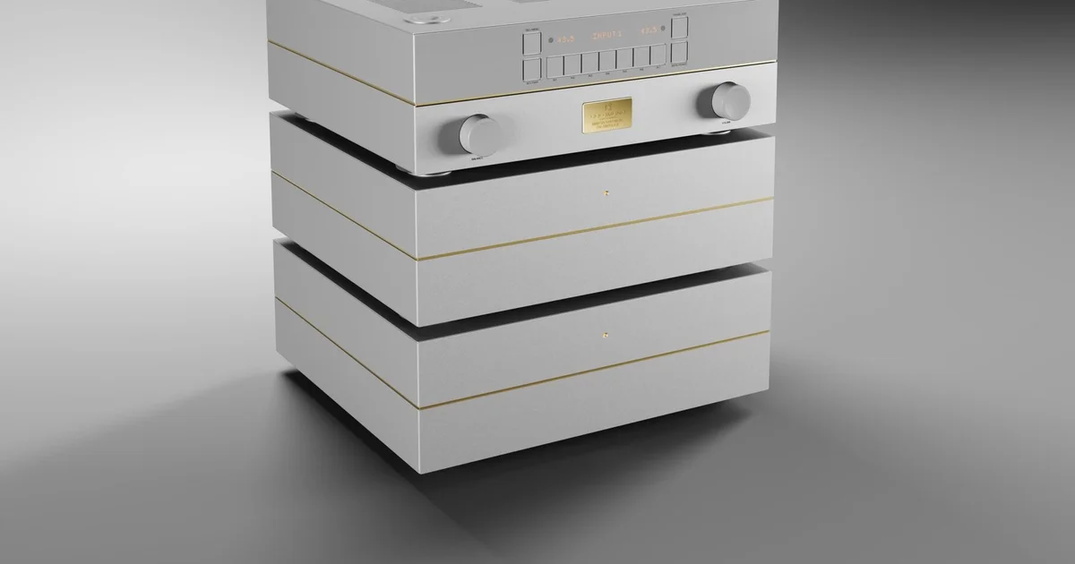 Goldmund Mimesis Statement: a three-chassis analogue preamplifier with an extraordinary price tag