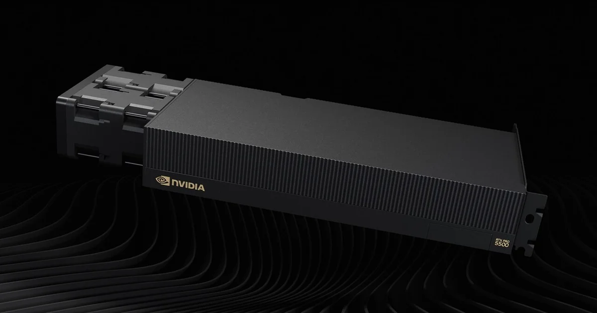 La RTX PRO 5500 met 84 Go de VRAM autour d’un GPU presque taillé comme une RTX 5090