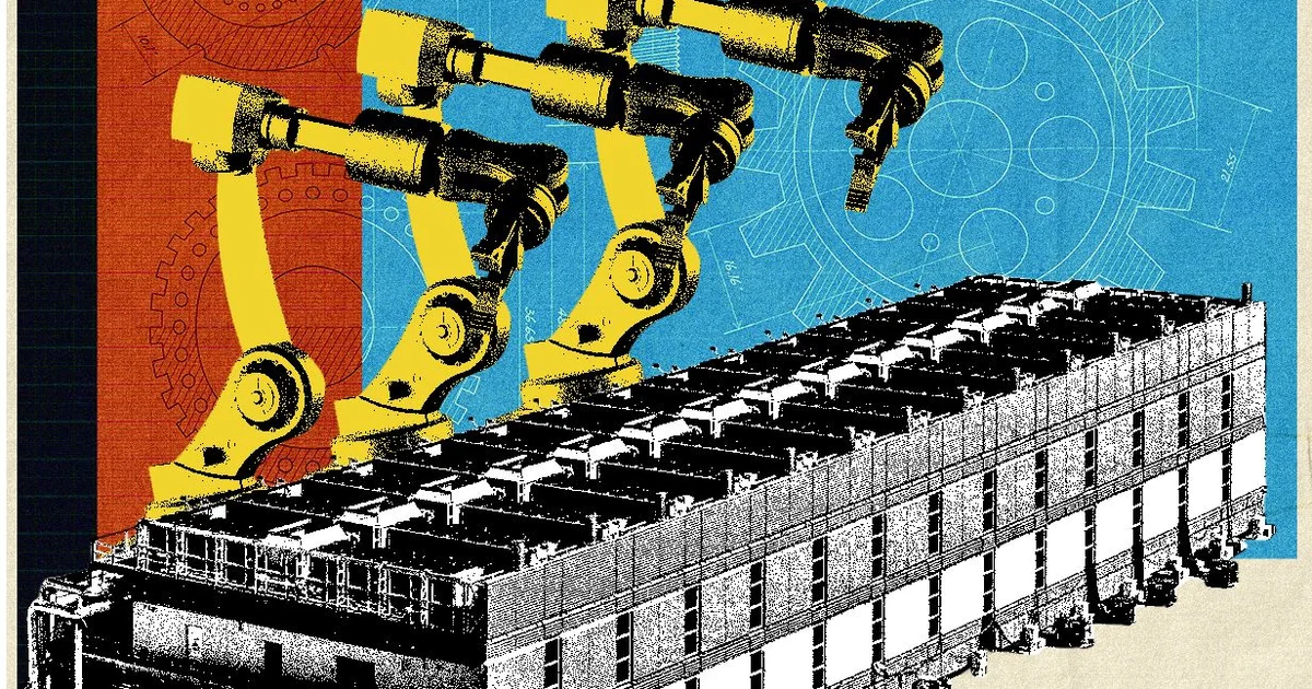 Meta teste des robots pour changer des câbles et redémarrer ses serveurs